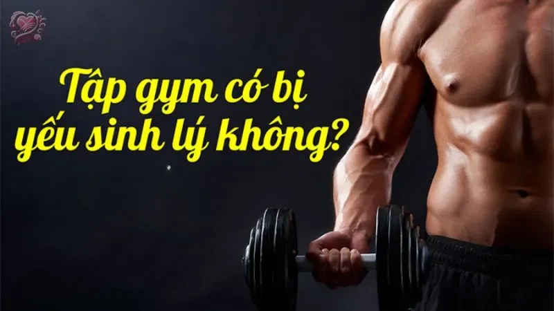 Tại sao tập gym bị yếu sinh lý? Có đúng hay không?
