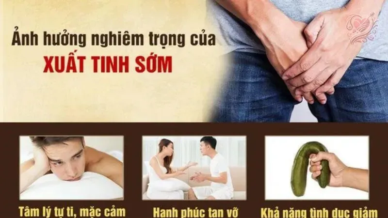 Xuất tinh sớm hoặc muộn? Nguyên nhân, dấu hiệu