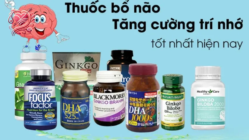 Thực phẩm chức năng bổ não tốt nhất cho trí não khỏe mạnh