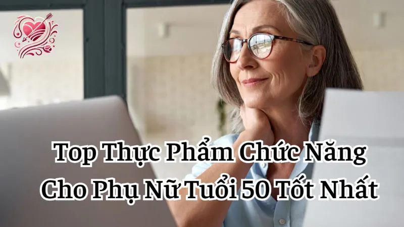 Cẩm nang thực phẩm chức năng cho phụ nữ 50 tuổi - Từ A đến Z