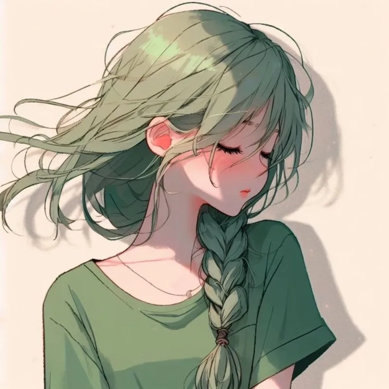 Thể hiện cá tính mạnh mẽ với avatar anime nữ ngầu lạnh lùng