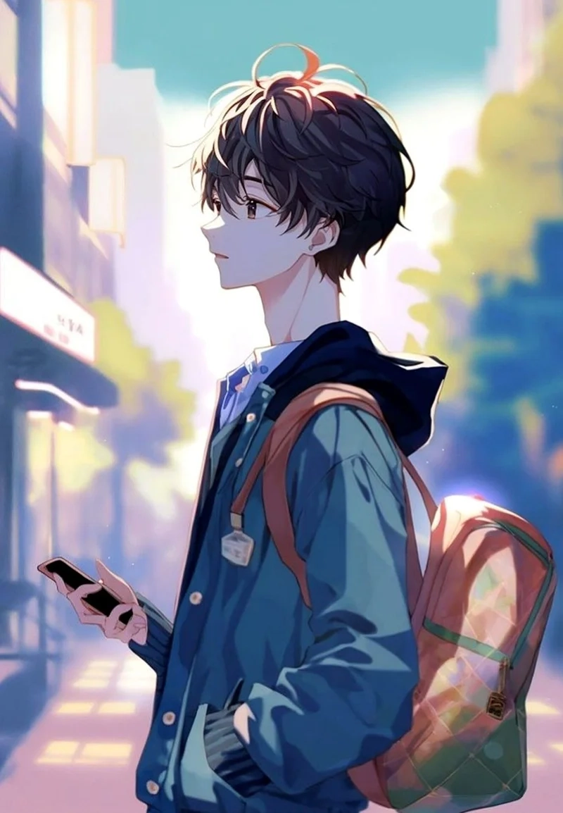 Thêm cá tính năng động bằng avatar nam anime