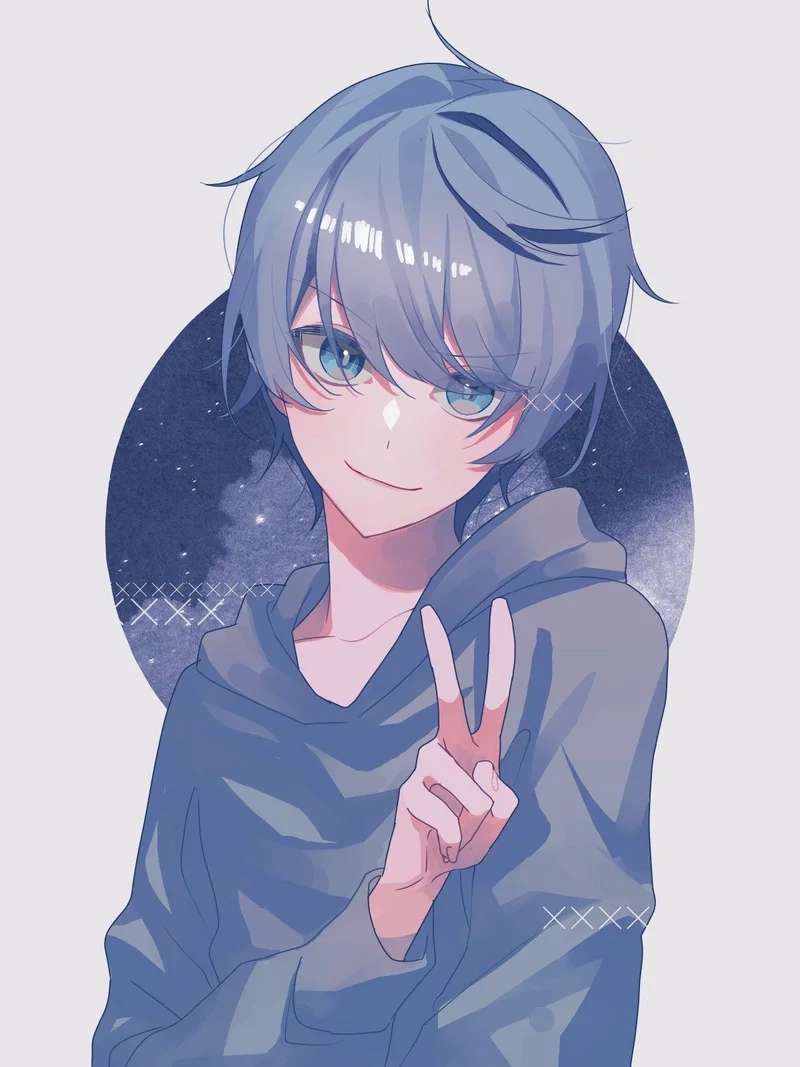 Thêm nét cute phong cách anime với avatar anime cute nam