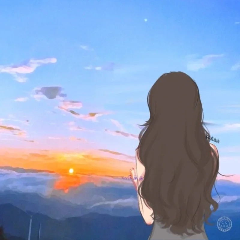 Khám phá vẻ đẹp nhẹ nhàng với bầu trời xanh ảnh avatar đẹp cho con gái