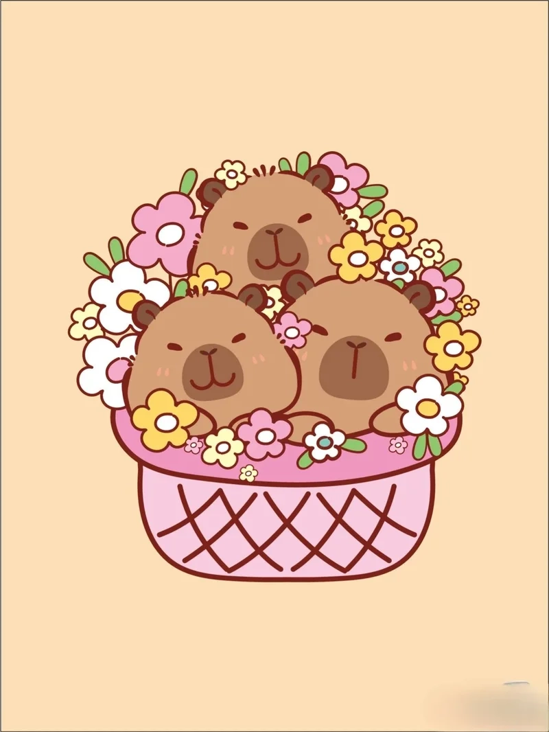 Tạo profile nổi bật với avatar đẹp capybara