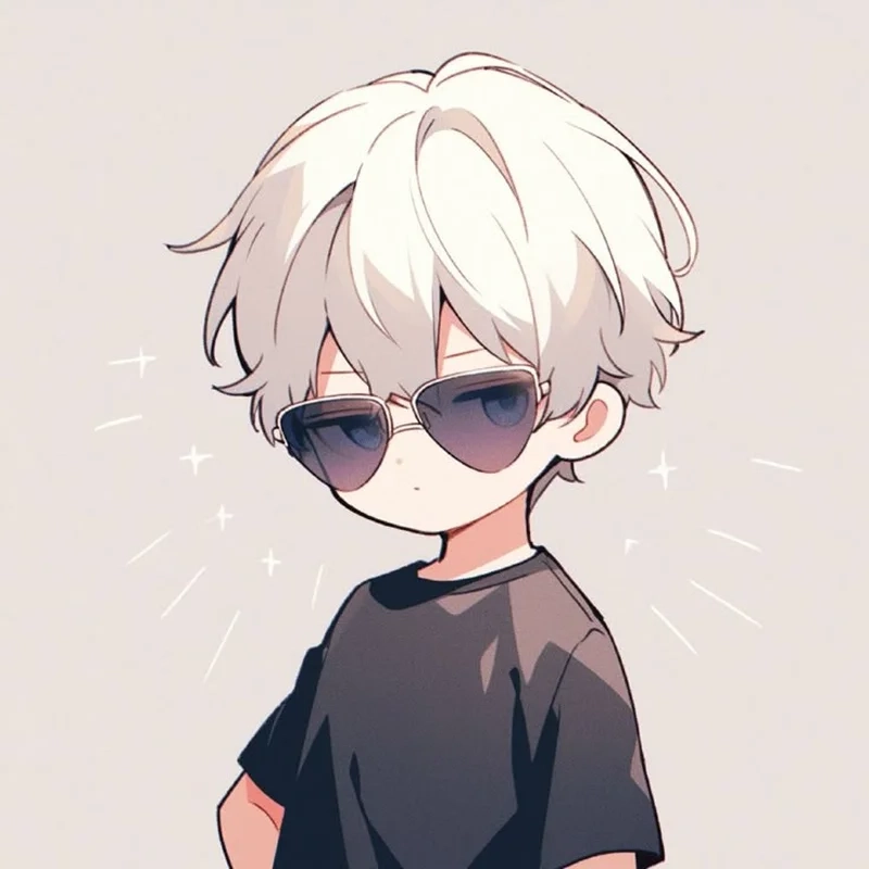 Thêm nét đáng yêu cho profile với avatar nam chibi cute