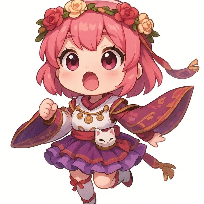 Thể hiện cá tính anime với avatar anime chibi hình ảnh cute nữ