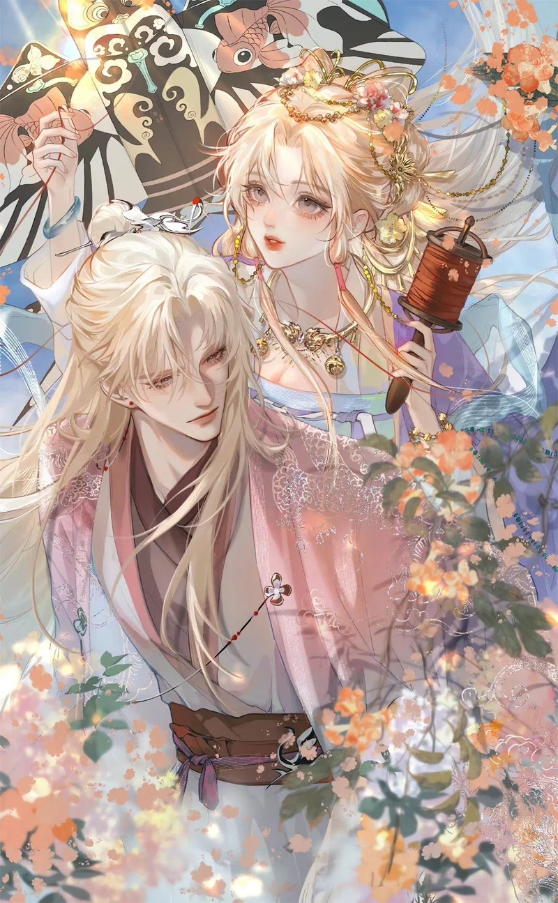 Tạo dấu ấn tình cảm với avatar ảnh anime cặp đôi cổ trang