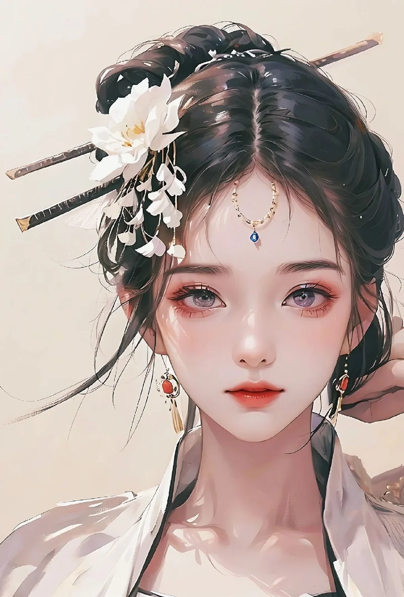 Tận hưởng vẻ đẹp anime cùng avatar anime nữ cổ trang