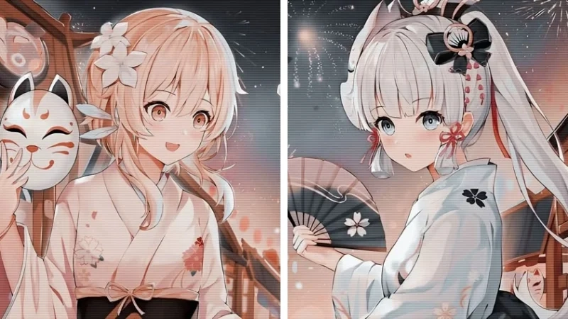 Thể hiện tình bạn bền vững qua avatar đôi cho 2 người bạn thân nữ