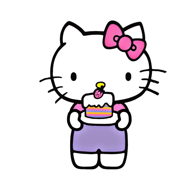 Tạo phong cách xinh xắn cùng avatar hello kitty xinh