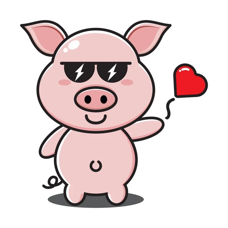 Thêm nét dễ thương cho profile với avatar heo cute