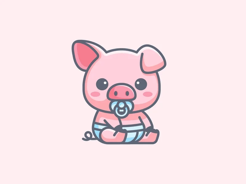 Thêm sắc màu dễ thương cho profile với avatar heo cute