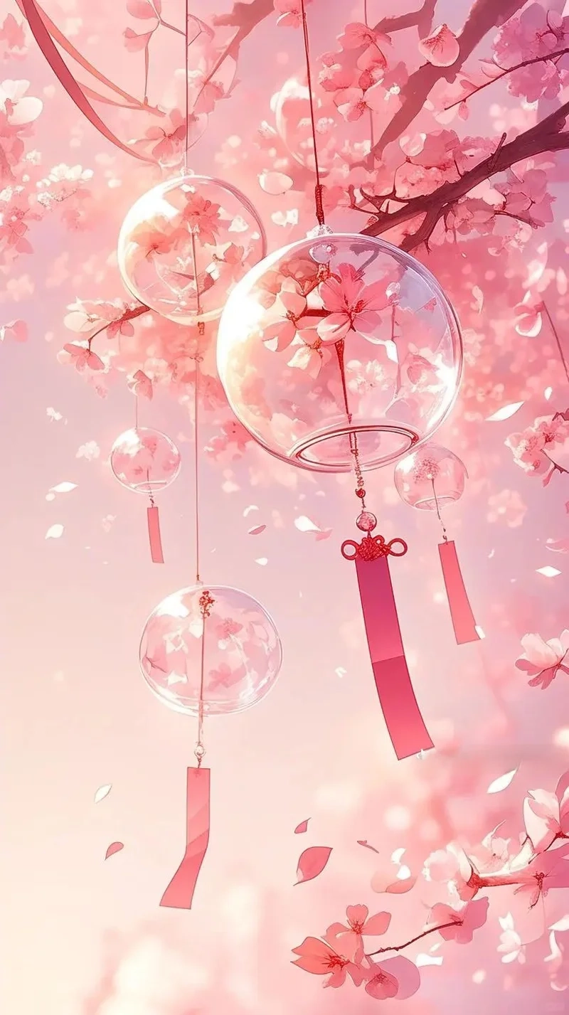 Thêm nét đáng yêu cho màn hình với avatar hình nền anime màu hồng cute
