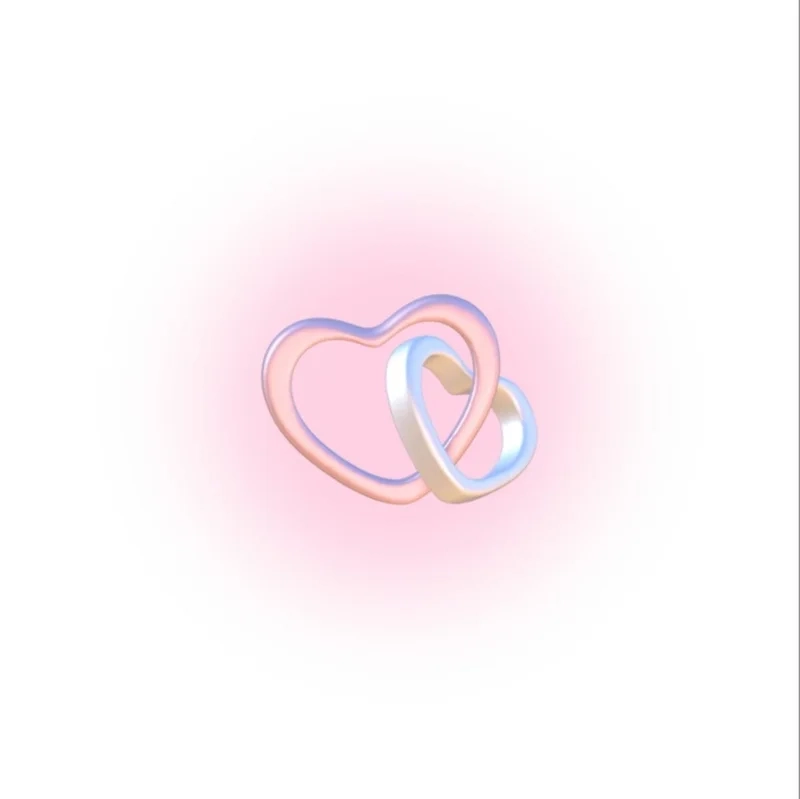 Thể hiện tình yêu với avatar đôi trái tim