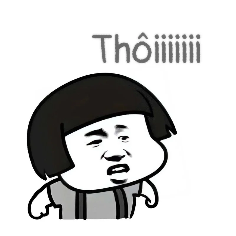 Nói thôi và dừng lại là meme said 