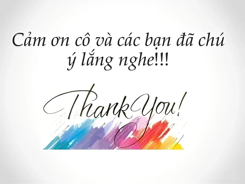 Gửi lời tri ân qua meme cảm ơn các bạn đã lắng nghe