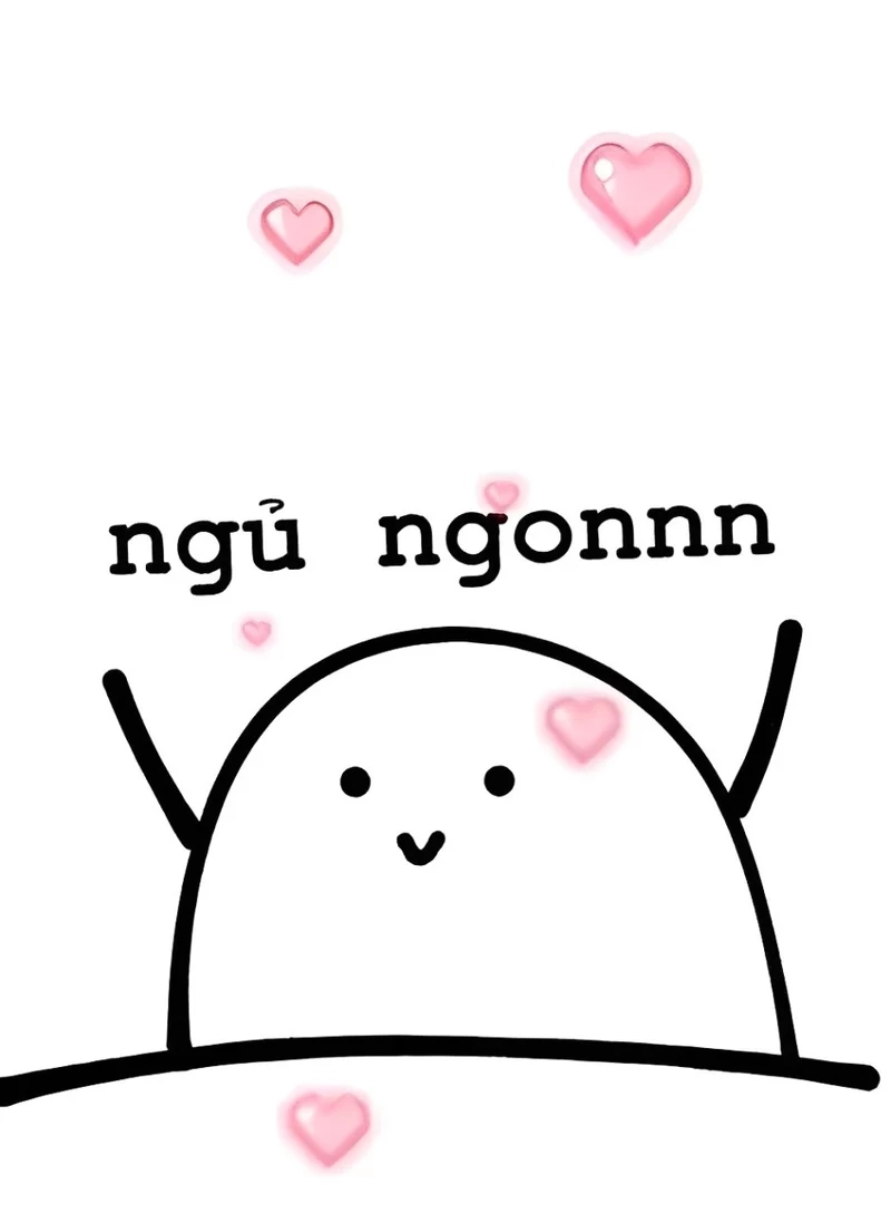 Giấc ngủ trọn vẹn và nhẹ nhàng là meme chúc ngủ ngon dễ thương