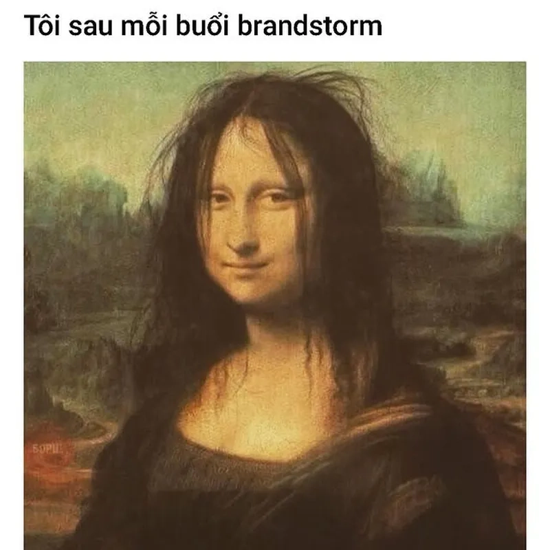 Sáng tạo ý tưởng mới làm cả team meme brainstorm ý tưởng