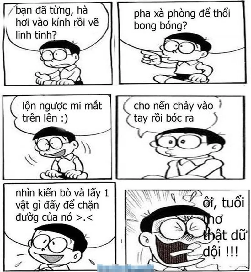 Những trang giấy tuổi thơ qua meme truyện tranh ngày xưa