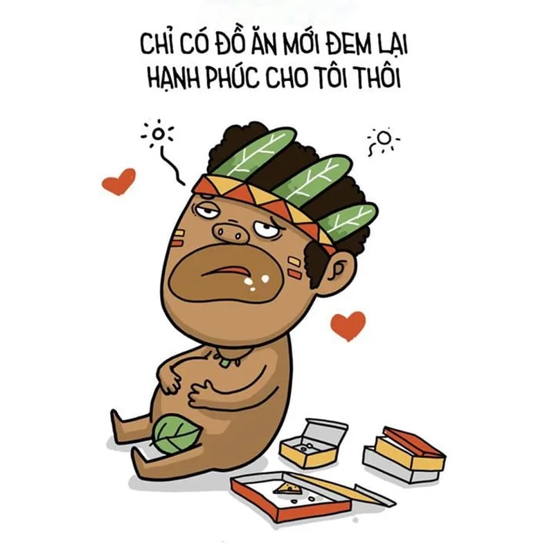 Thưởng thức đồ ăn vặt cực hài nhờ meme đồ ăn vặt