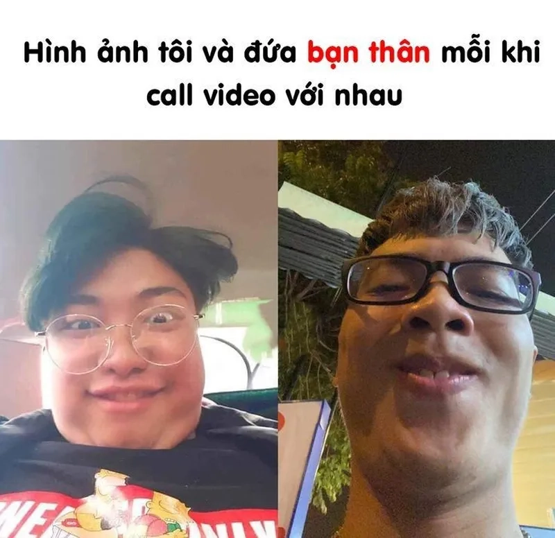 Cuộc gọi sáng nay khiến tôi meme gọi video với bạn