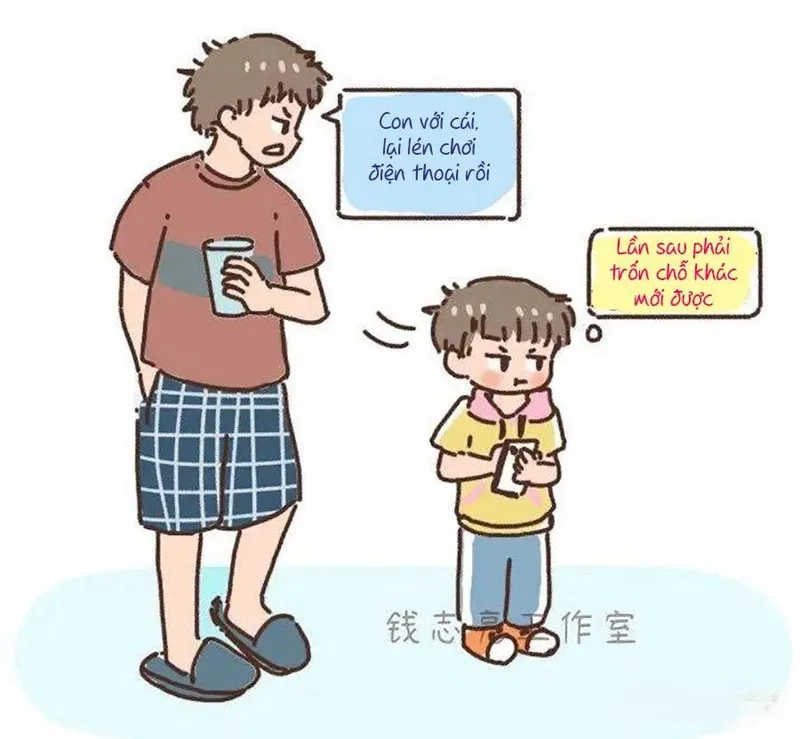 Giật mình khi meme bị mẹ chửi