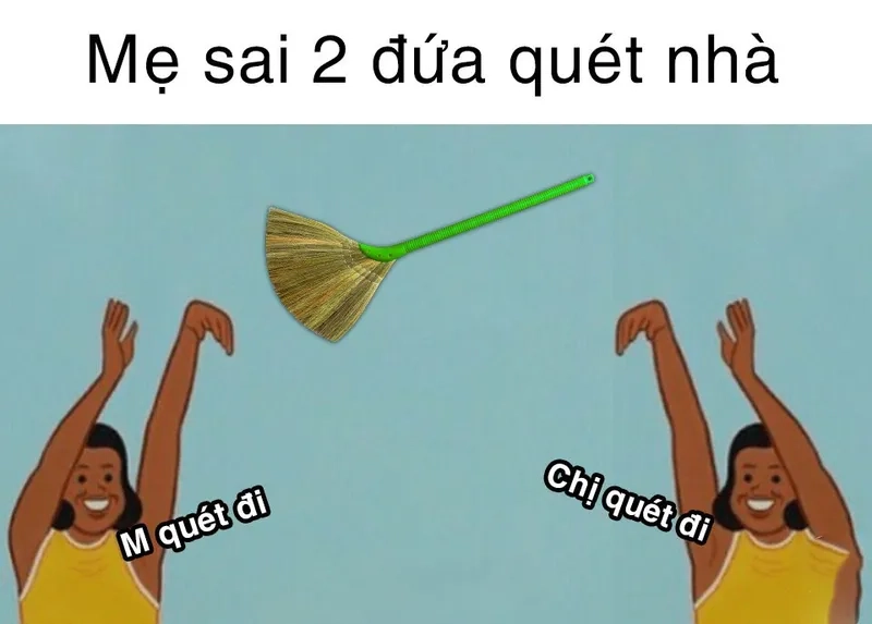 Chơi đùa cùng meme anh chị em trong nhà