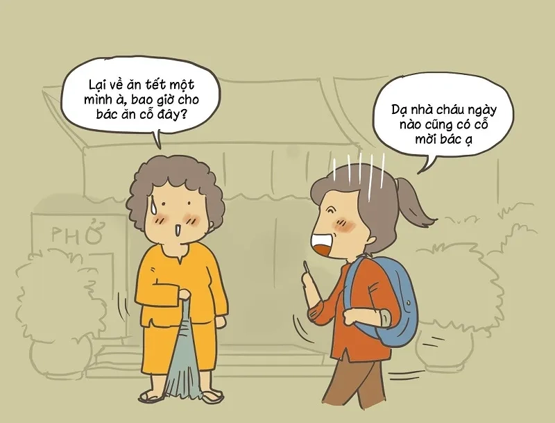Tết sum vầy nhờ meme về nhà ăn Tết