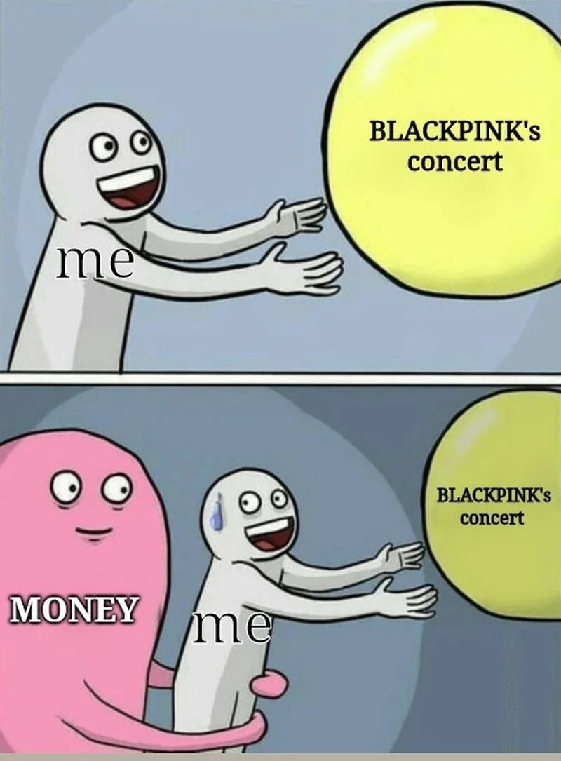 Khi Blackpink xuất hiện là meme concert Blackpink