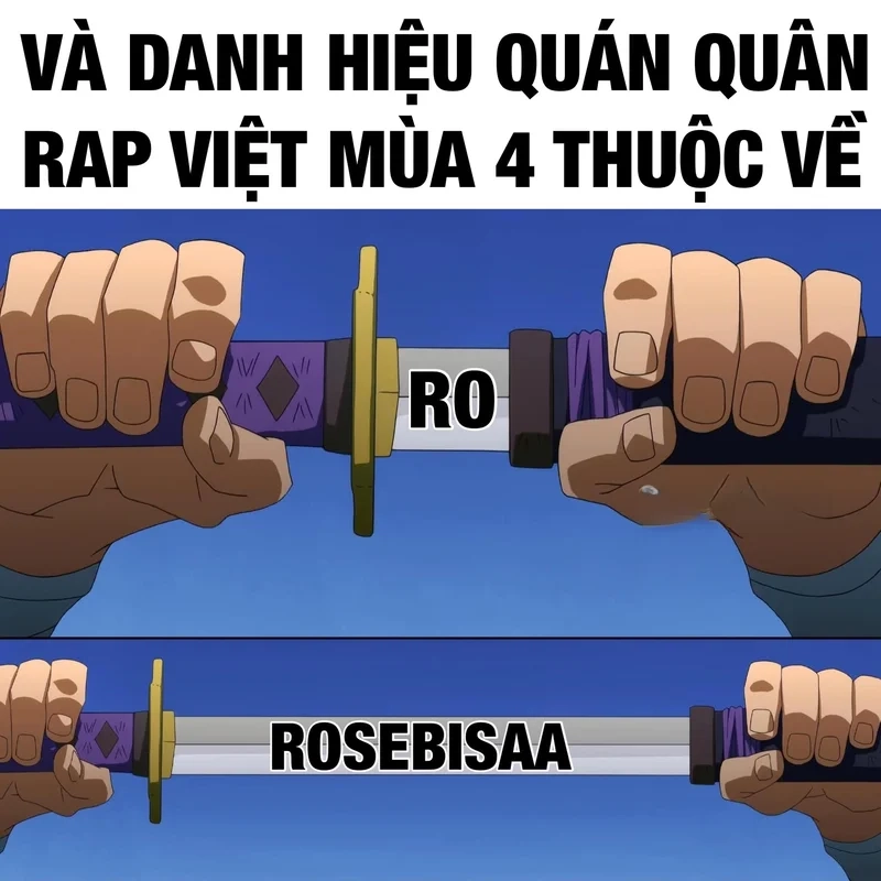 Không khí sôi động của Rap Việt là meme Rap Việt