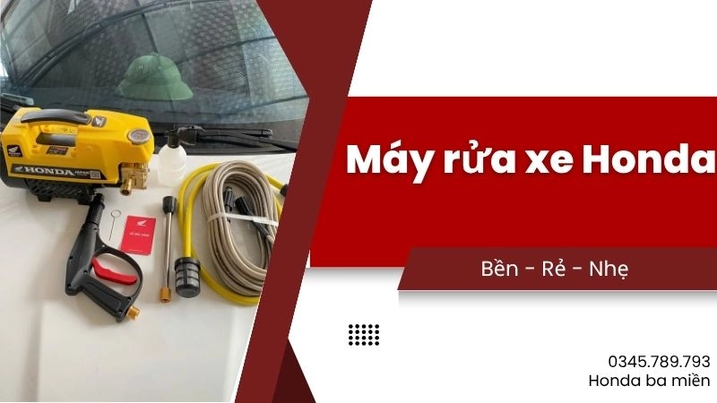 Máy rửa xe Honda