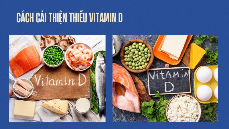 Cách khắc phục tình trạng thiếu vitamin D