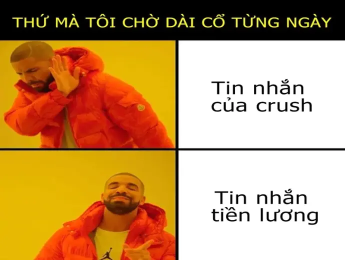 Meme đi làm công sở giúp xua tan áp lực công việc