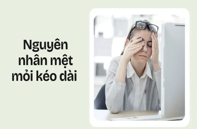 Nguyên nhân gây mệt mỏi kéo dài và cách khắc phục hiệu quả