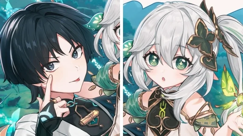 Thể hiện tình cảm với avatar đôi genshin impact