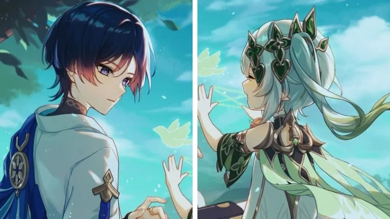 Chọn ngay avatar cặp genshin impact cho bạn và người thương