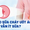 Sữa mẹ chảy nhỏ giọt không thành tia: Nguyên nhân và cách khắc phục