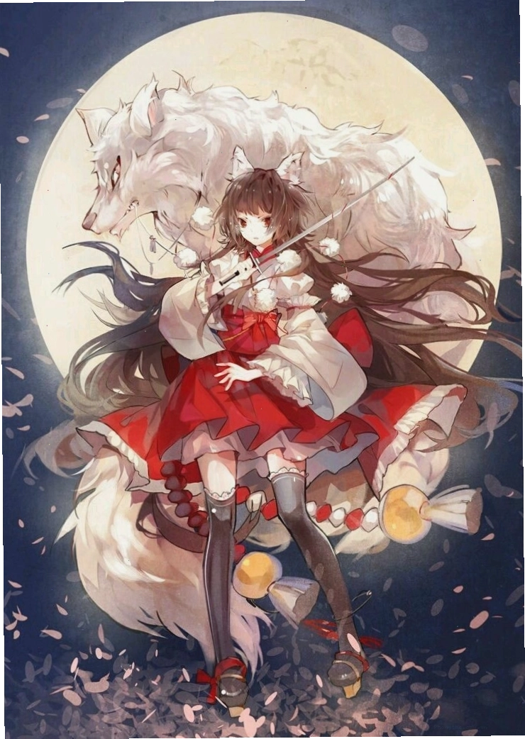 Ảnh anime girl đen trắng với đường nét sắc sảo