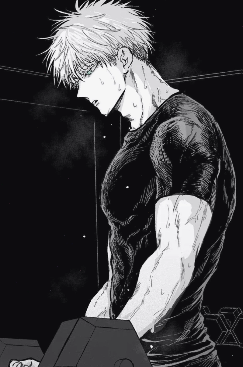 Ảnh anime nam đen trắng 2