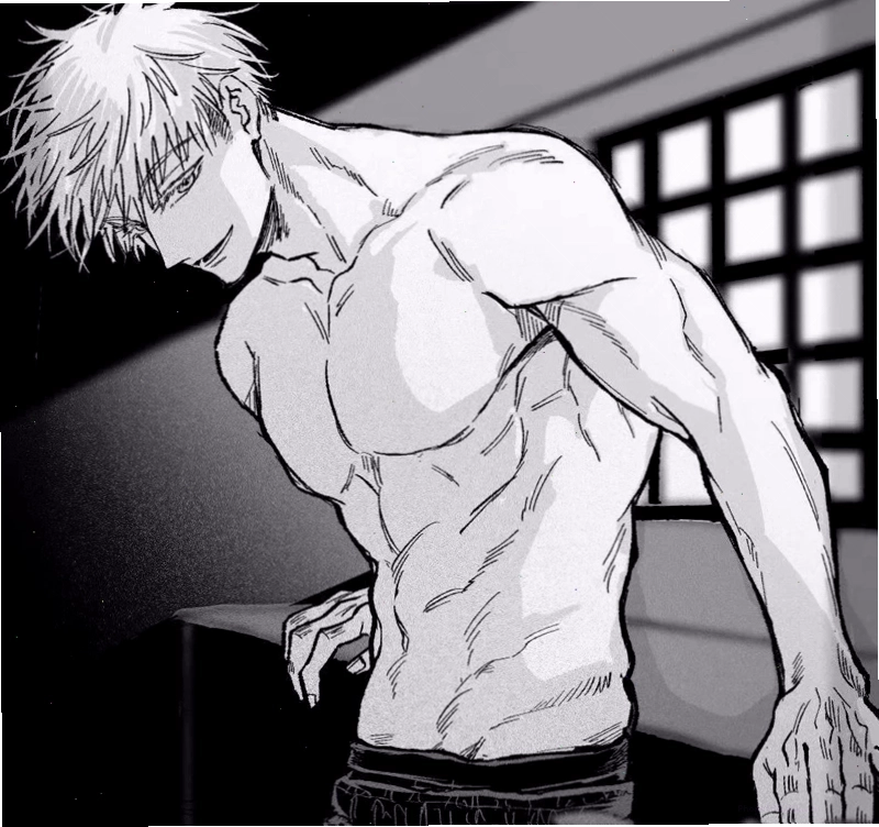 Ảnh anime nam đen trắng 3