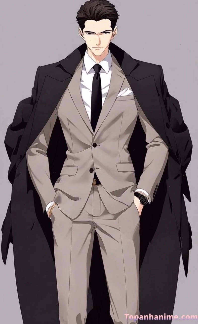 Ảnh anime tổng tài anime nam với phong thái cực ngầu và cuốn hút