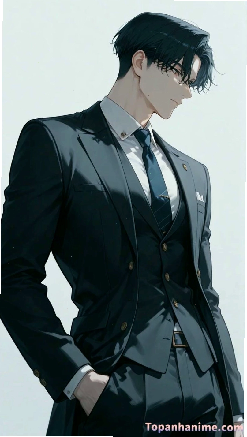 Ảnh anime tổng tài với chiều cao ấn tượng và vẻ ngoài lịch lãm