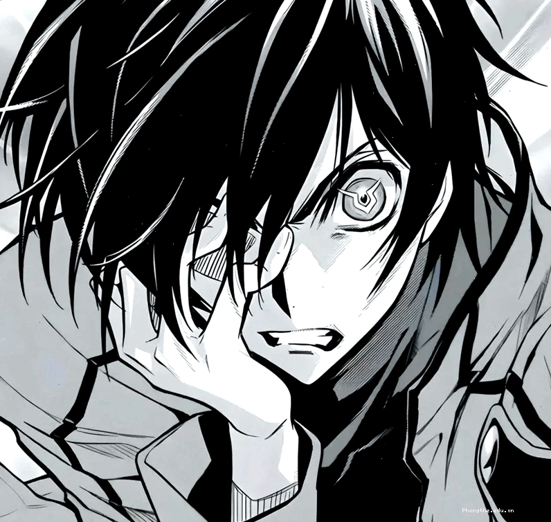 Ảnh anime trắng đen nam phù hợp làm avatar