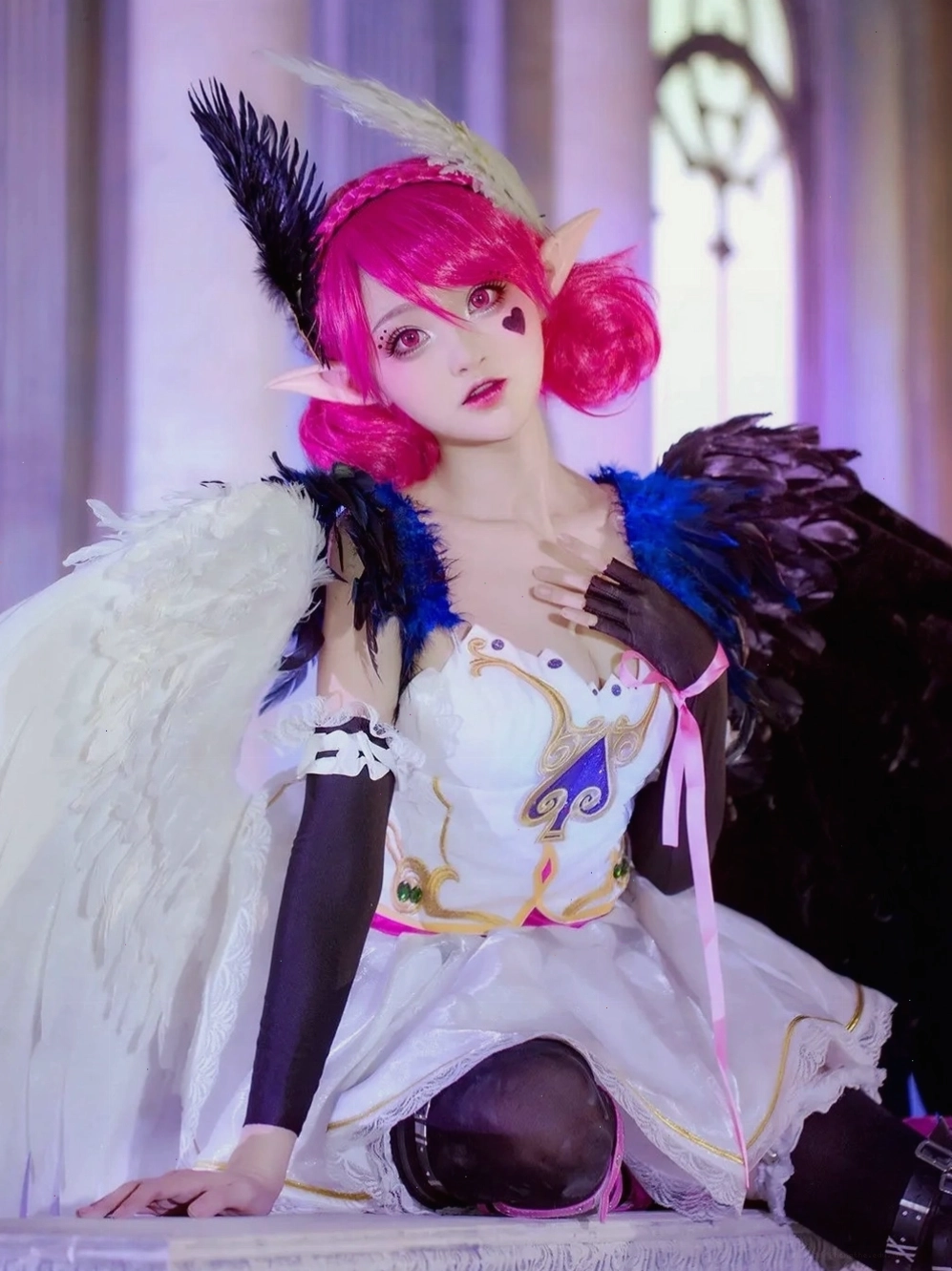 Ảnh gái cosplay anime chụp tại studio chuyên nghiệp