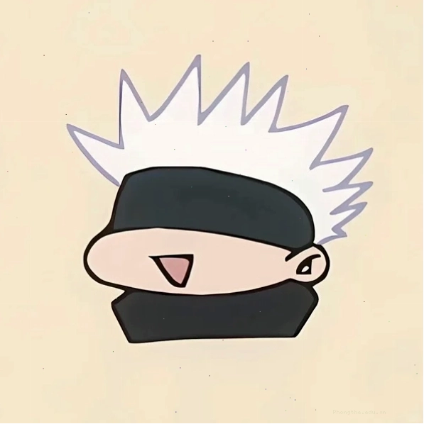 Ảnh Gojo Satoru đẹp phiên bản chibi