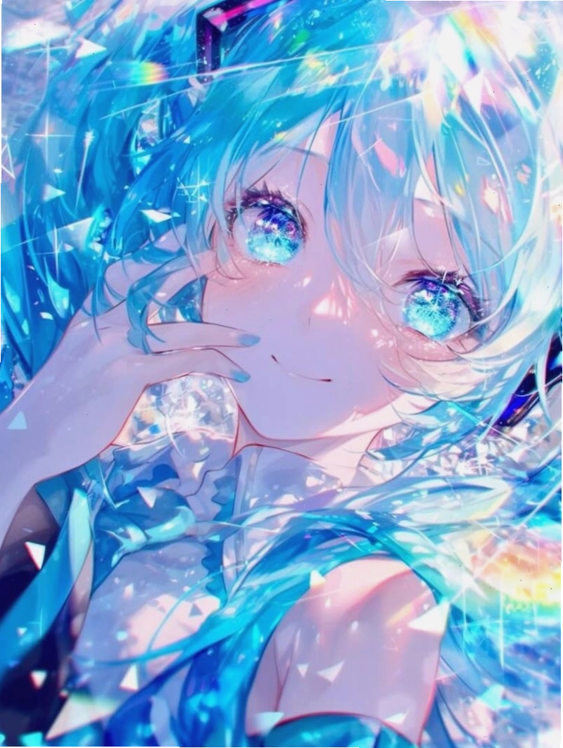 Anime nữ với vẻ ngoài mạnh mẽ, cầm kiếm sẵn sàng chiến đấu