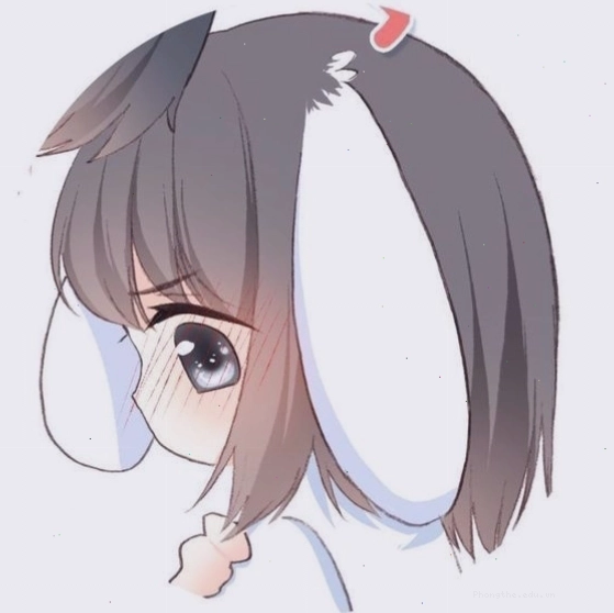 Avatar chibi nữ ngầu với trang phục ấn tượng