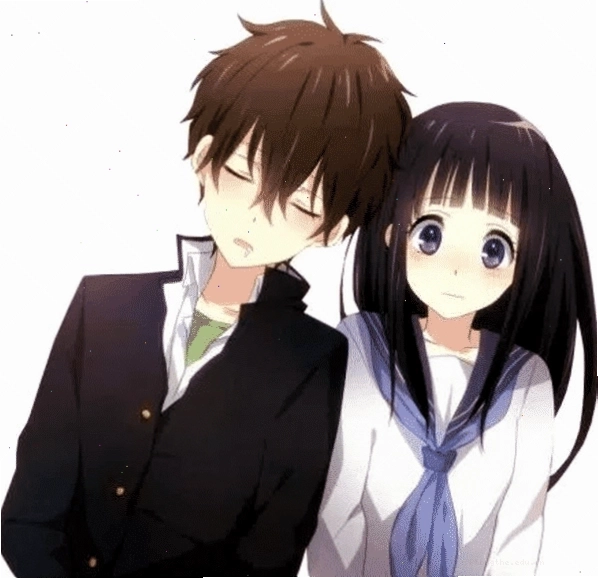 Avatar đôi anime cute chibi ngộ nghĩnh
