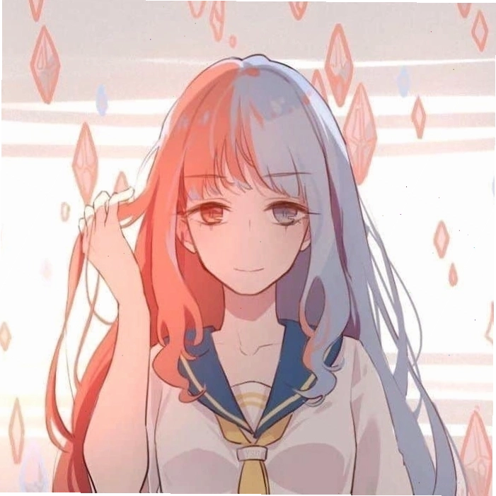 Avatar đôi mèo cute anime đáng yêu